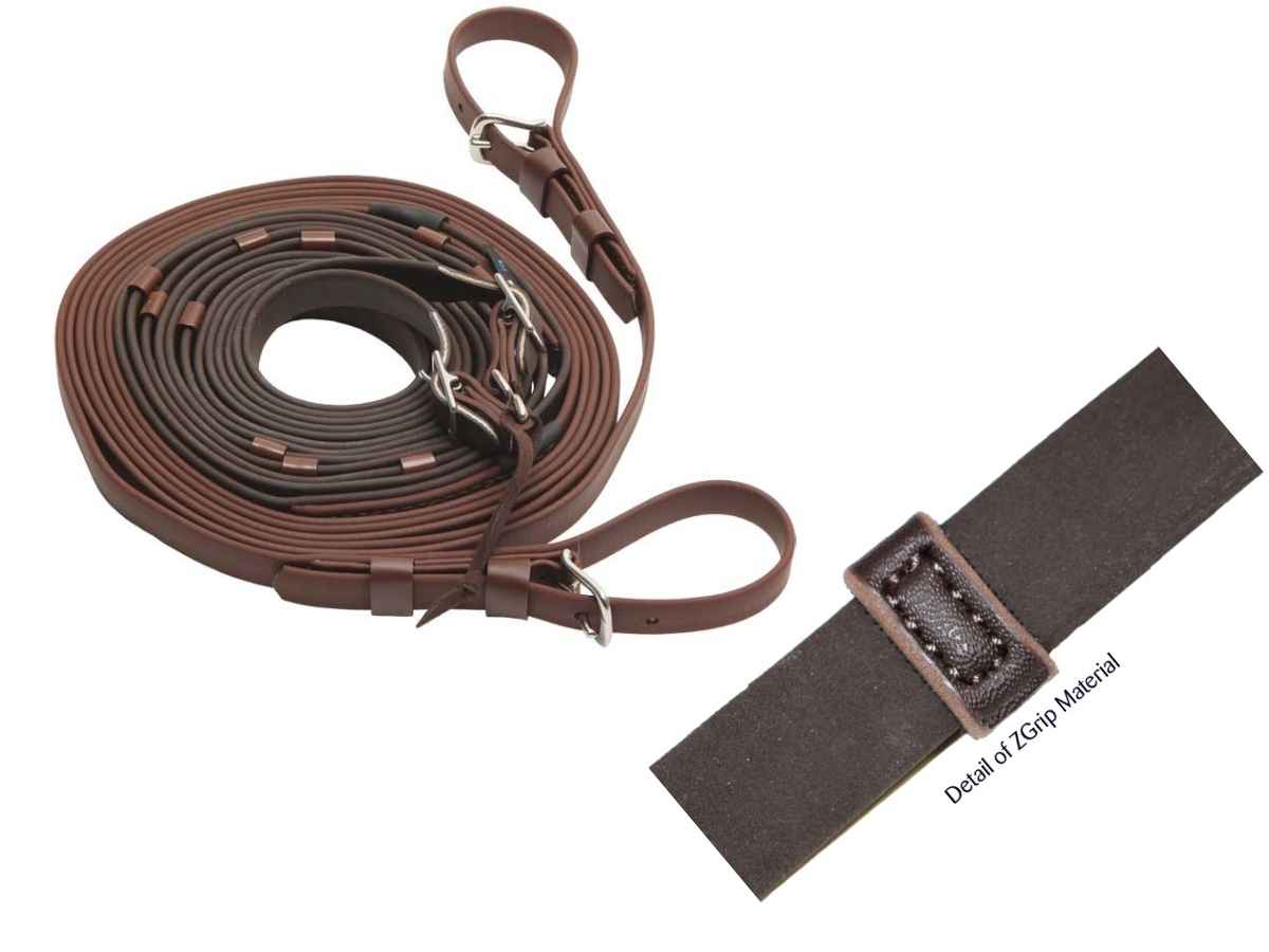 ZILCO Fahrleine Einspänner Z Grip mit Stege