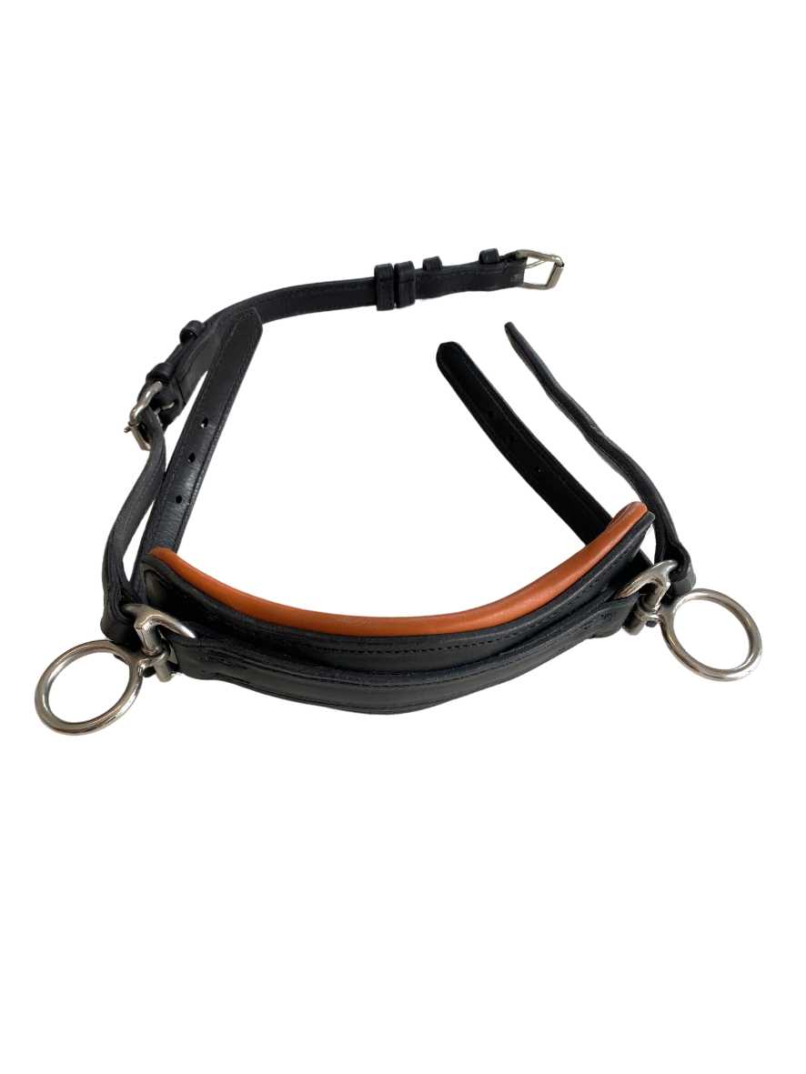 WEISSL Brustblattträger inkl. Halskoppelriemen Zweispänner links rechts Classic (Einzelteil)