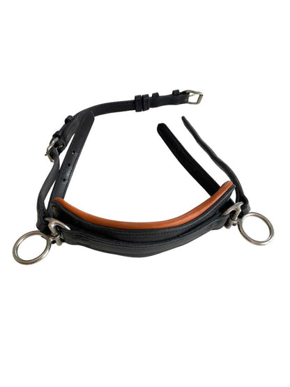 WEISSL Brustblattträger inkl. Halskoppelriemen Zweispänner links rechts Classic (Einzelteil)