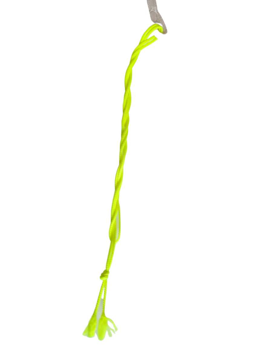 WEISSL Bodenarbeitspeitsche Fahrpeitsche NEON, 100 cm, gelb