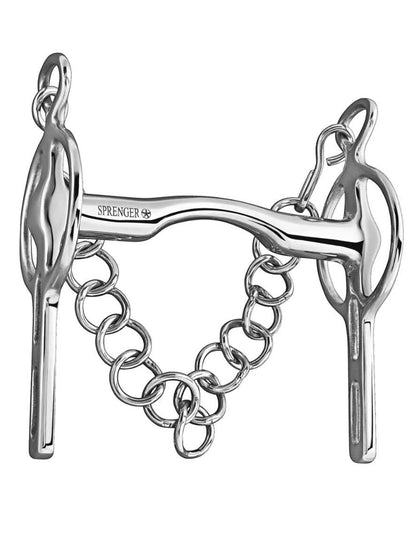 Sprenger Liverpoolkandare, leichte Zungenfreiheit, Edelstahl