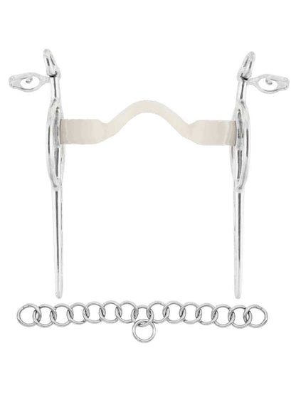 Nathe Liverpoolkandare, Stange mit Zungenfreiheit, lange Anzüge, 20 mm