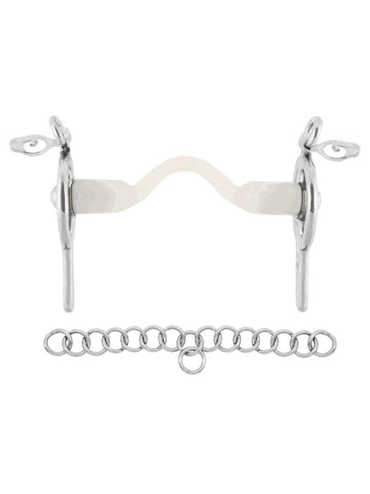 Nathe Liverpoolkandare, Stange mit Zungenfreiheit, kurze Anzüge, 20 mm