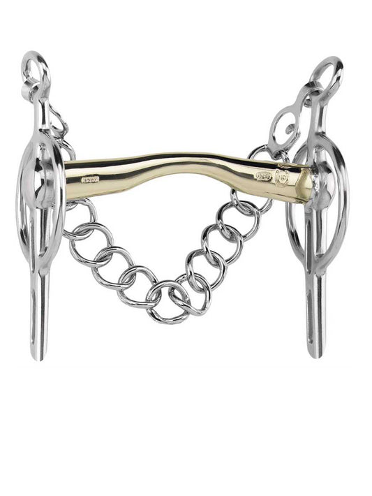 Sprenger Liverpoolkandare HO Sensogan, feste Seitenteile 2 Schlitze, 16 mm