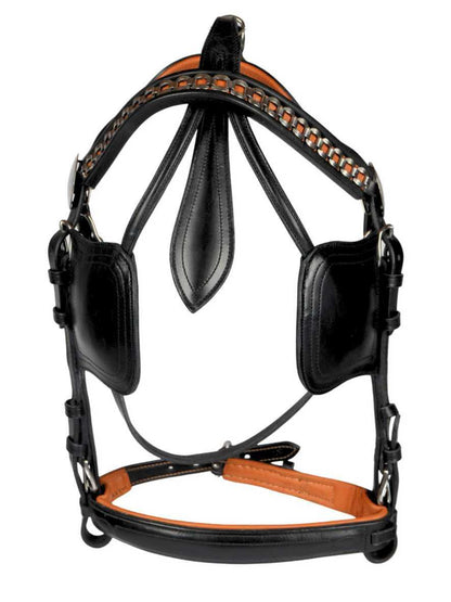 WEISSL Pferdegeschirr Zweispänner Brustblatt Classic