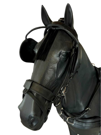 WEISSL Pferdegeschirr Einspänner Brustblatt Combi Sport