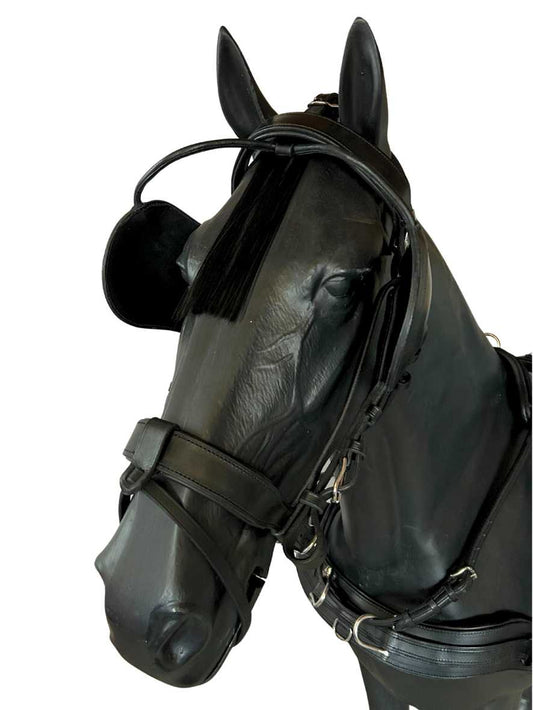 WEISSL Pferdegeschirr Zweispänner Brustblatt Combi Sport