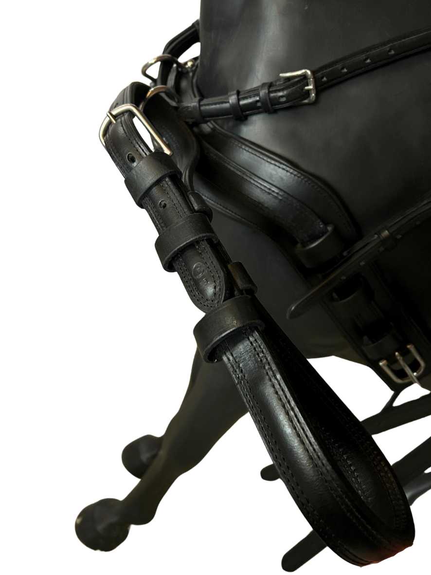 WEISSL Pferdegeschirr Zweispänner Brustblatt Combi Sport