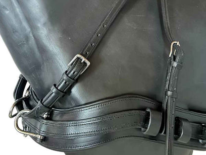 WEISSL Pferdegeschirr Zweispänner Brustblatt Combi Sport