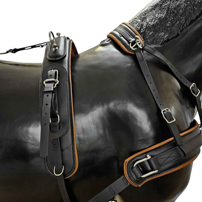 Arden Pferdegeschirr Brustblatt Einspänner Biothane TRAINING