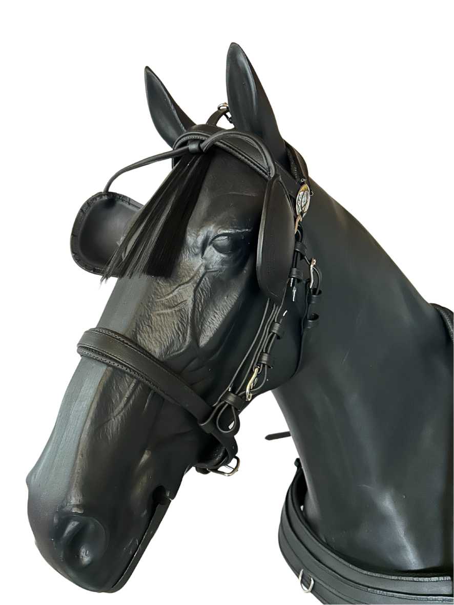 WEISSL Fahrzaum mit Scheuklappen TECH COMFORT