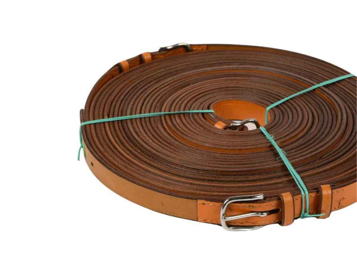 WEISSL Fahrleine Tandem Classic hellbraun/london