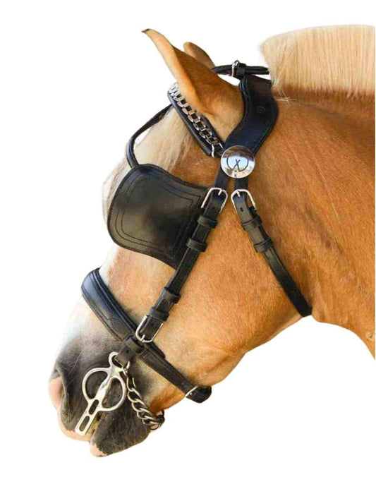 WEISSL Fahrzaum Classic mit Scheuklappen