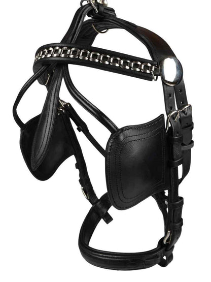 WEISSL Fahrzaum PRO mit Scheuklappen