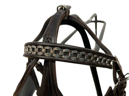 WEISSL Fahrzaum PRO mit Scheuklappen