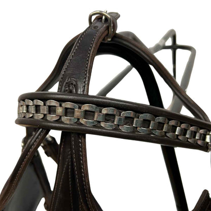 WEISSL Fahrzaum PRO mit Scheuklappen