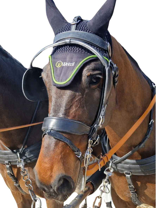 WEISSL Fahrzaum COMBI SPORT englisch kombiniert mit Scheuklappen