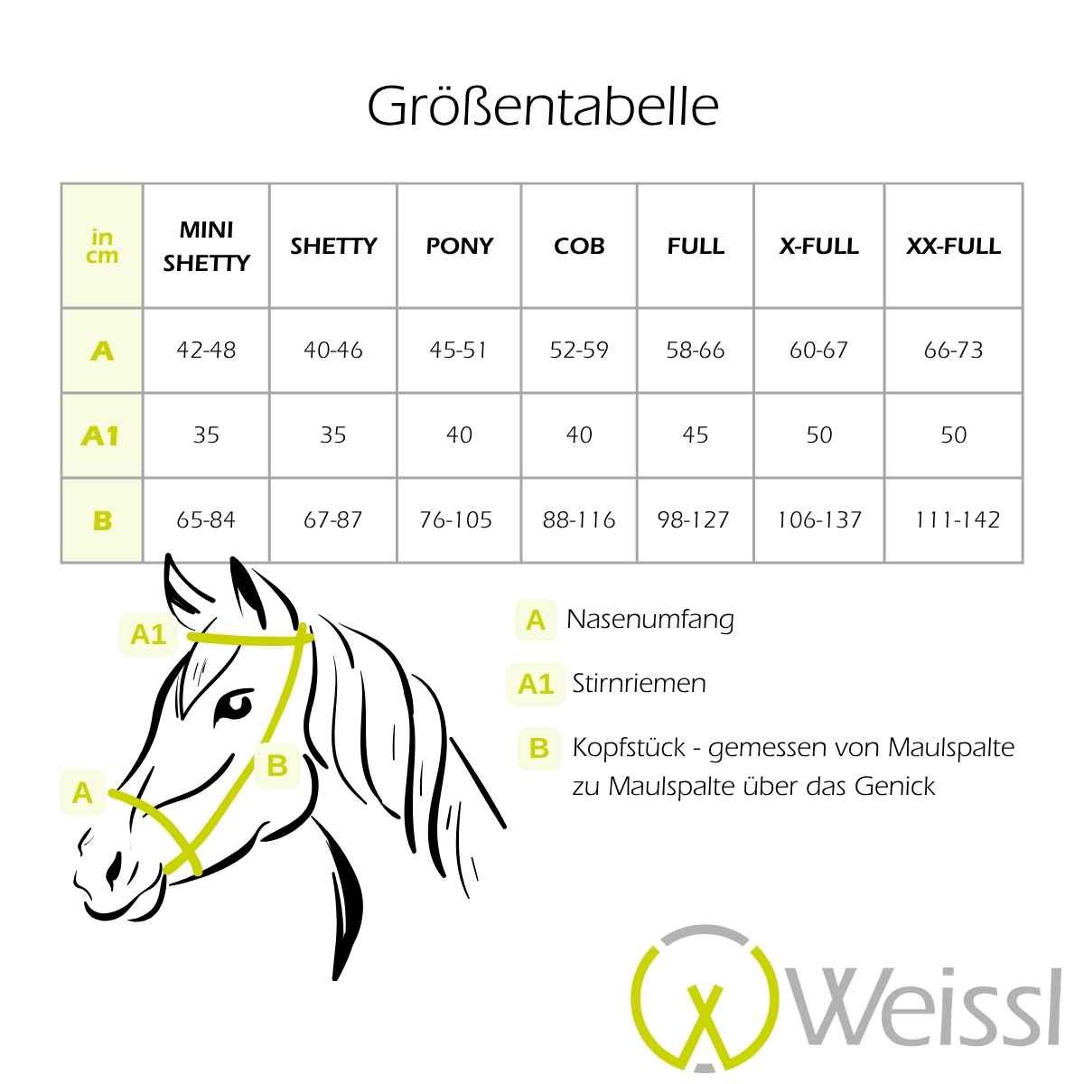 WEISSL Fahrzaum COMBI SPORT englisch kombiniert mit Scheuklappen