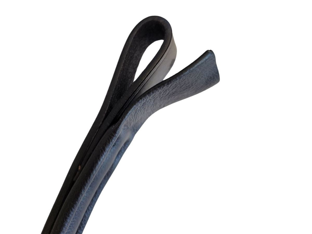 WEISSL Fahrzaum Glitzer mit Scheuklappen Black Line