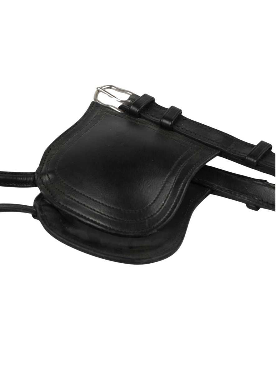 WEISSL Backenstücke mit Scheuklappen Blendklappen für Fahrzaum