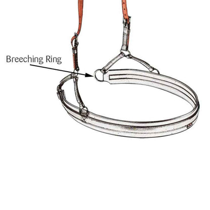 Zilco Einschnallriemen Rückhalteriemen für Zweispänner ZGB (Paar), One Size