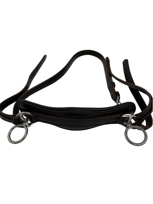 WEISSL Brustblattträger inkl. Halskoppelriemen Zweispänner links PRO