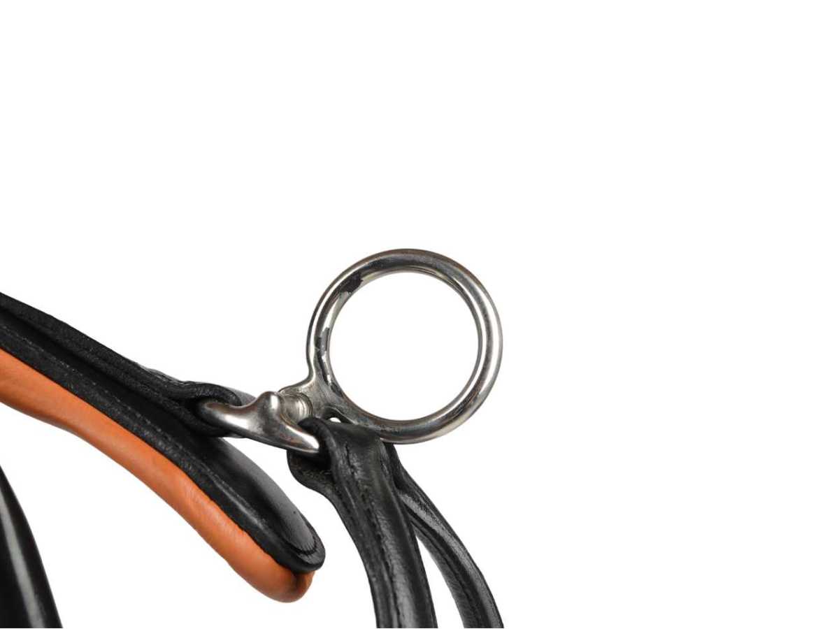 WEISSL Brustblattträger inkl. Halskoppelriemen Zweispänner rechts PRO