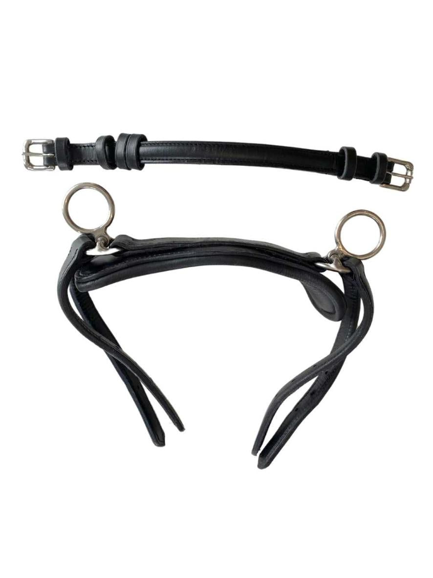 WEISSL Brustblattträger inkl. Halskoppelriemen Zweispänner links rechts Classic, Einzelteil