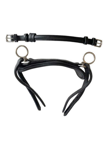 WEISSL Brustblattträger inkl. Halskoppelriemen Zweispänner links rechts Classic, Einzelteil