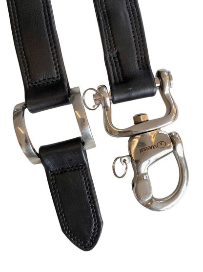 WEISSL Zugstrangadapter mit Dressurwickel und Marathonhaken, Paar