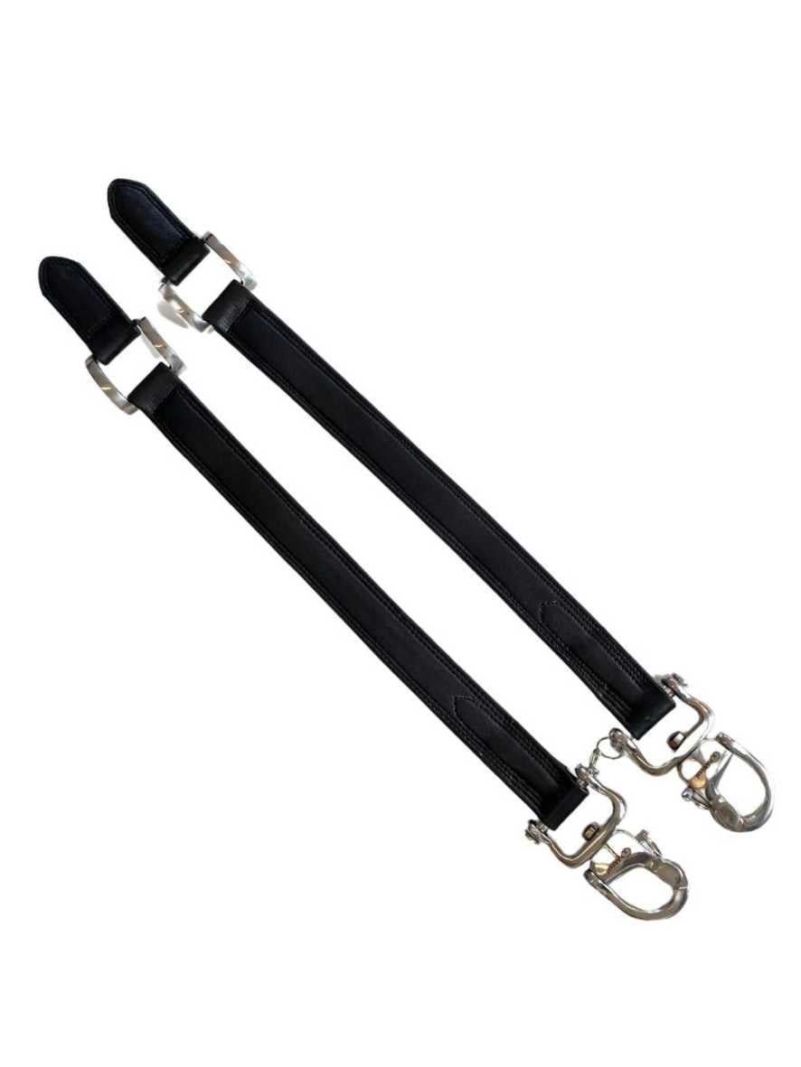 WEISSL Zugstrangadapter mit Dressurwickel und Marathonhaken, Paar