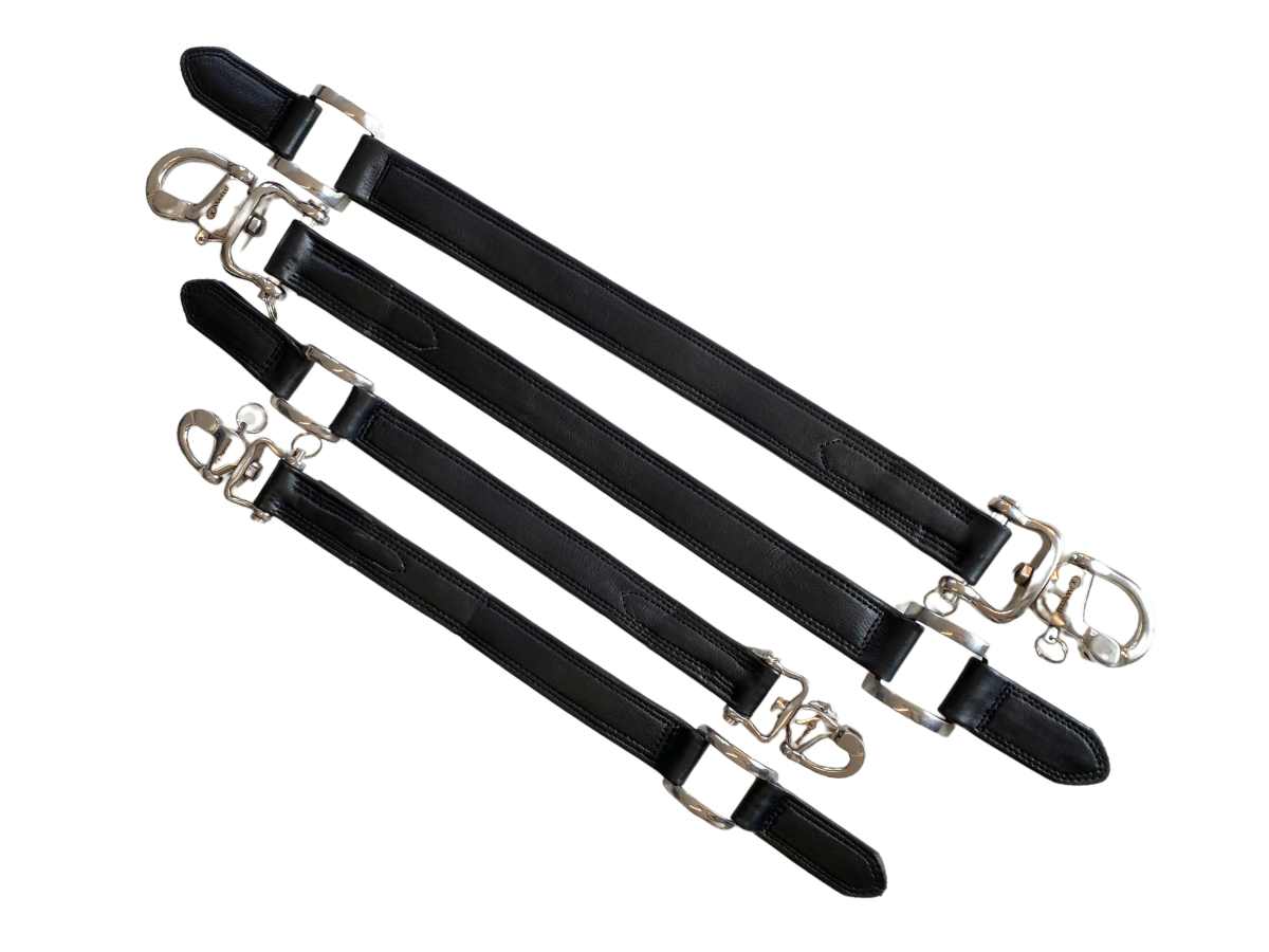 WEISSL Zugstrangadapter mit Dressurwickel und Marathonhaken, Paar