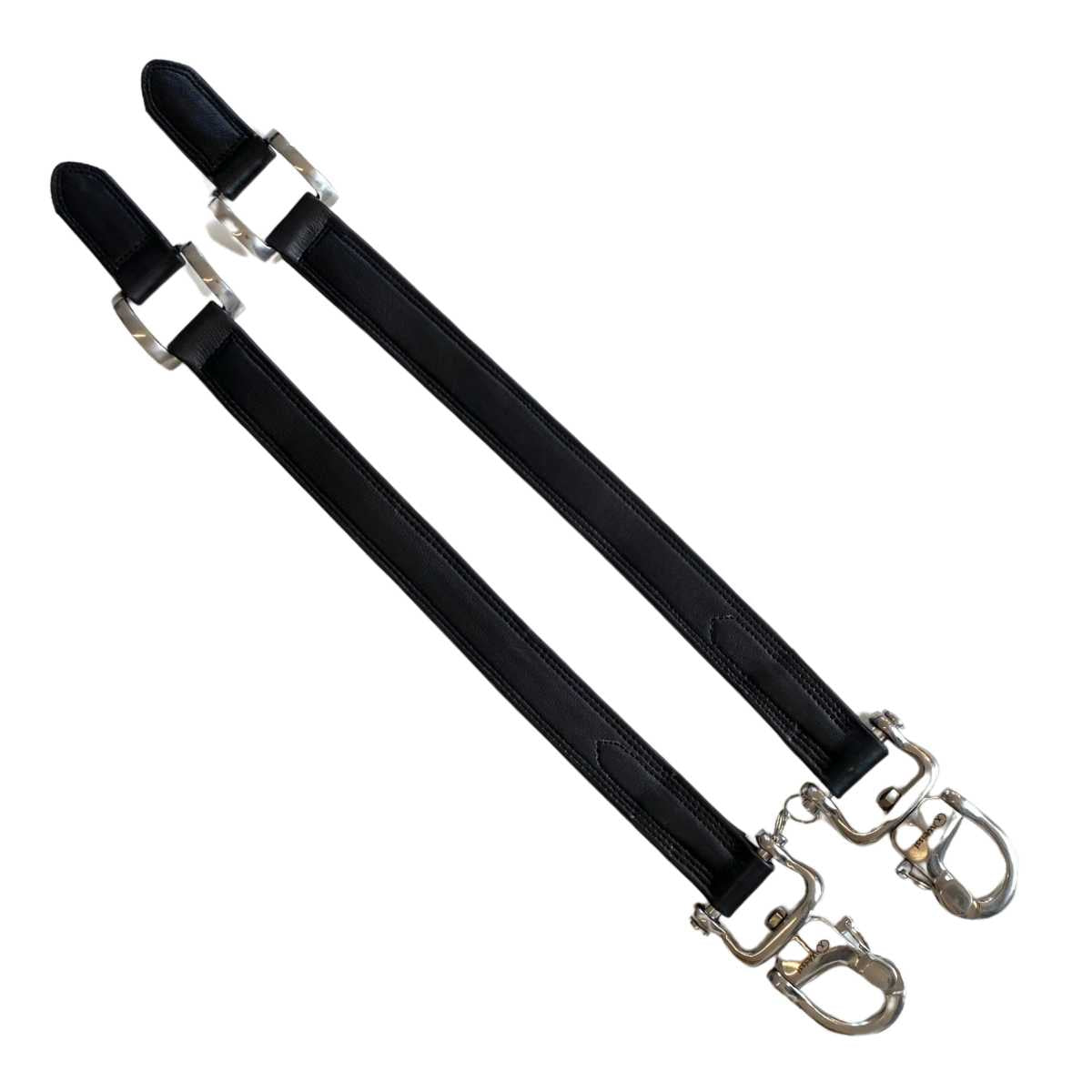 WEISSL Zugstrangadapter mit Dressurwickel und Marathonhaken, Paar