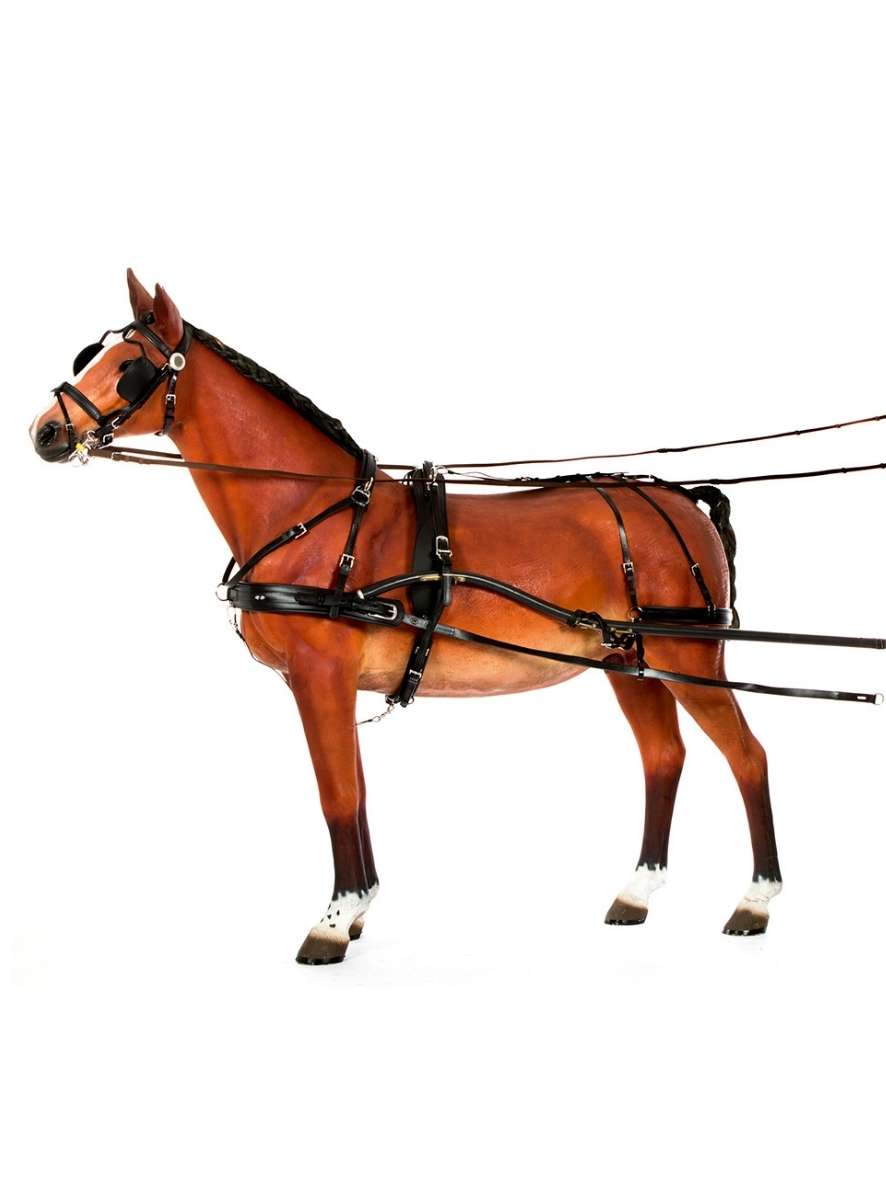 ZILCO Pferdegeschirr für Gig / Sulky CLASSIC