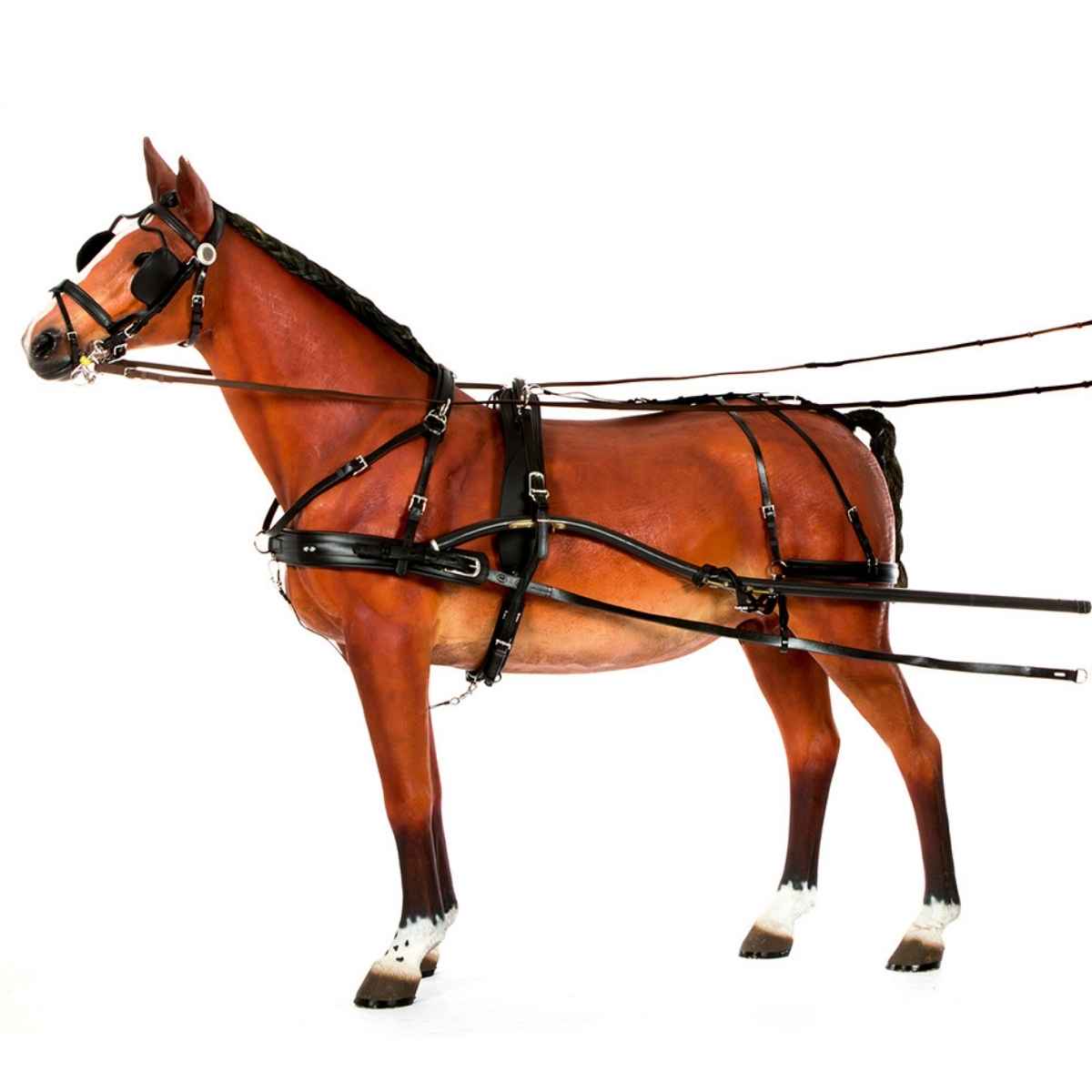 ZILCO Pferdegeschirr für Gig / Sulky CLASSIC