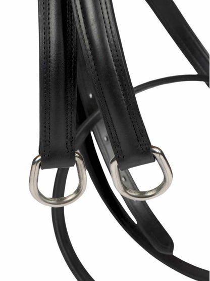 WEISSL Zugstränge mit D-Ring Leder Einspänner Classic