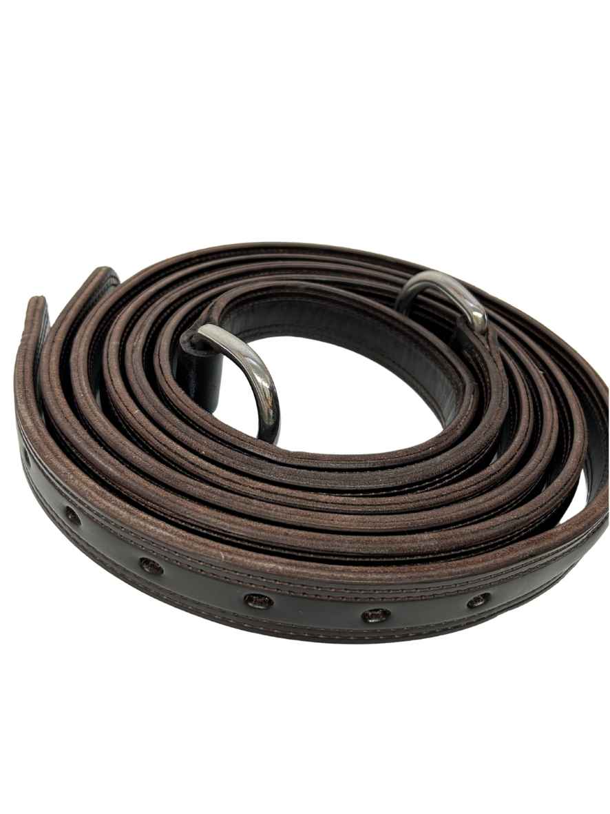 WEISSL Zugstränge mit D-Ring Leder Zweispänner PRO