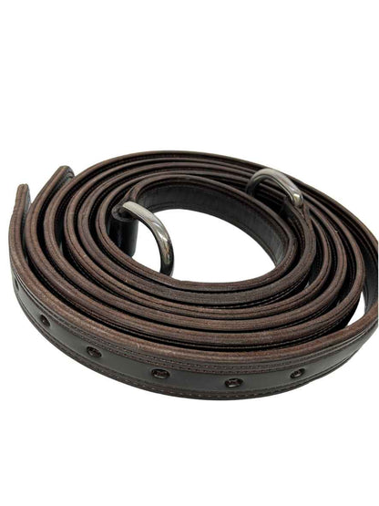 WEISSL Zugstränge mit D-Ring Leder Zweispänner PRO