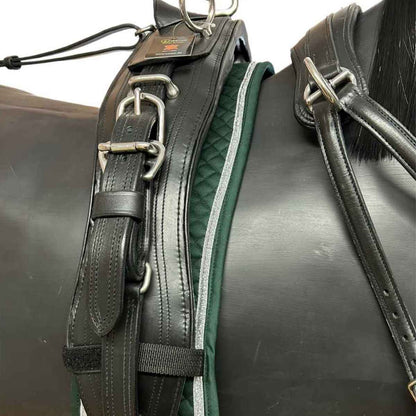 WEISSL Selettunterlage Longiergurtunterlage, rein Baumwolle, Glitzer