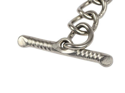 WEISSL Aufhalter Kette mit Knebel für Zweispänner Pferdegeschirr, Paar