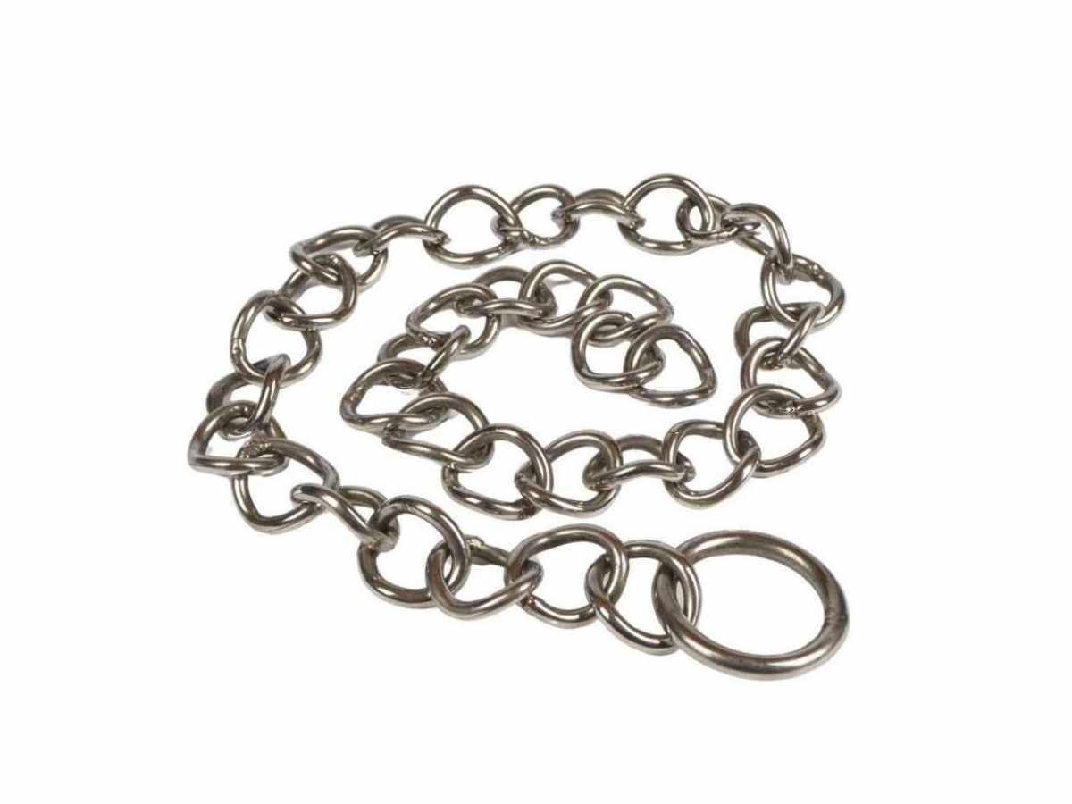 WEISSL Aufhalter Kette mit Ring für Zweispänner Pferdegeschirr