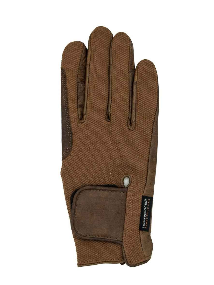 haukeschmidt Fahrhandschuh Riesenbeck, echtes Haftleder