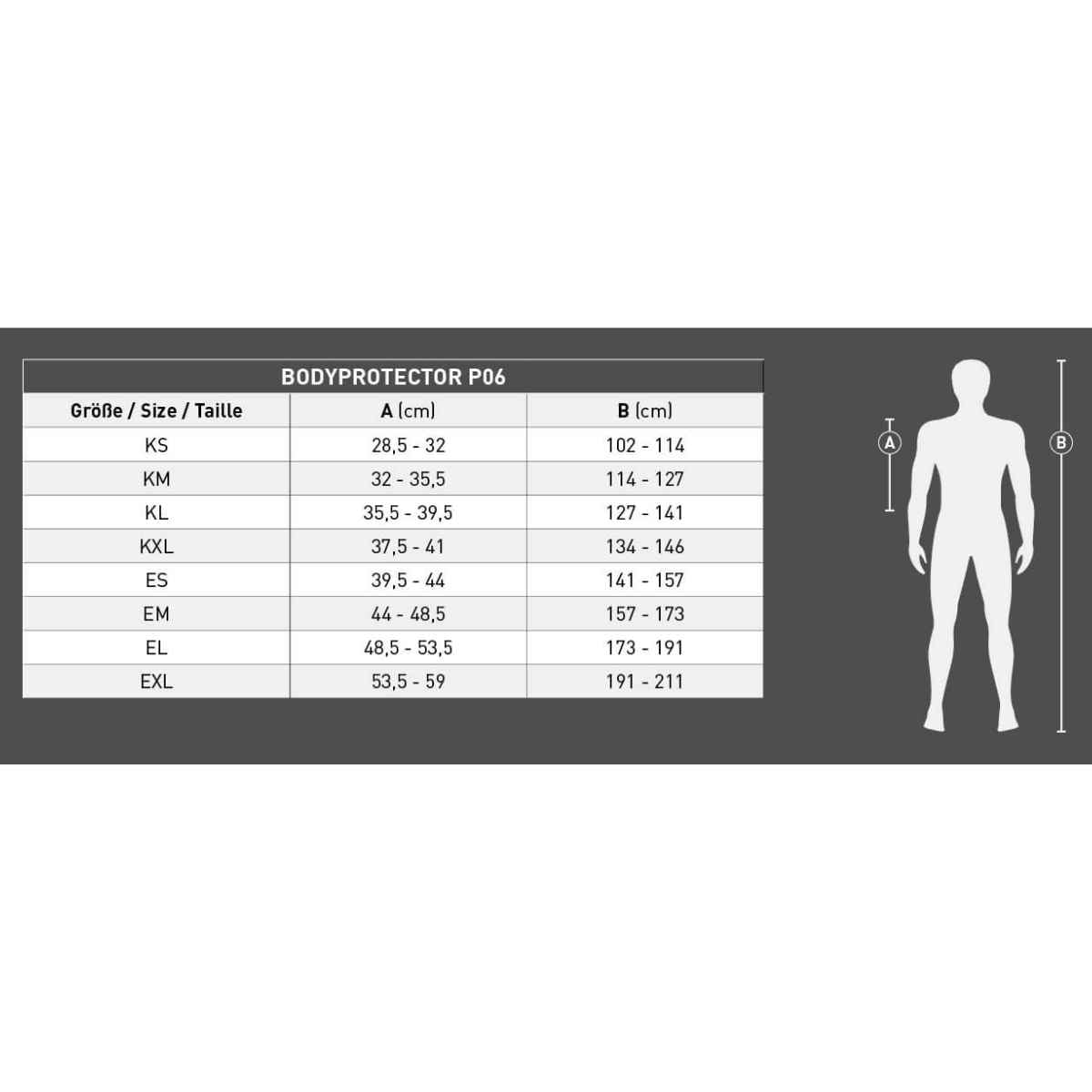 SWING Rückenprotektor P06 Flexible, Erwachsene