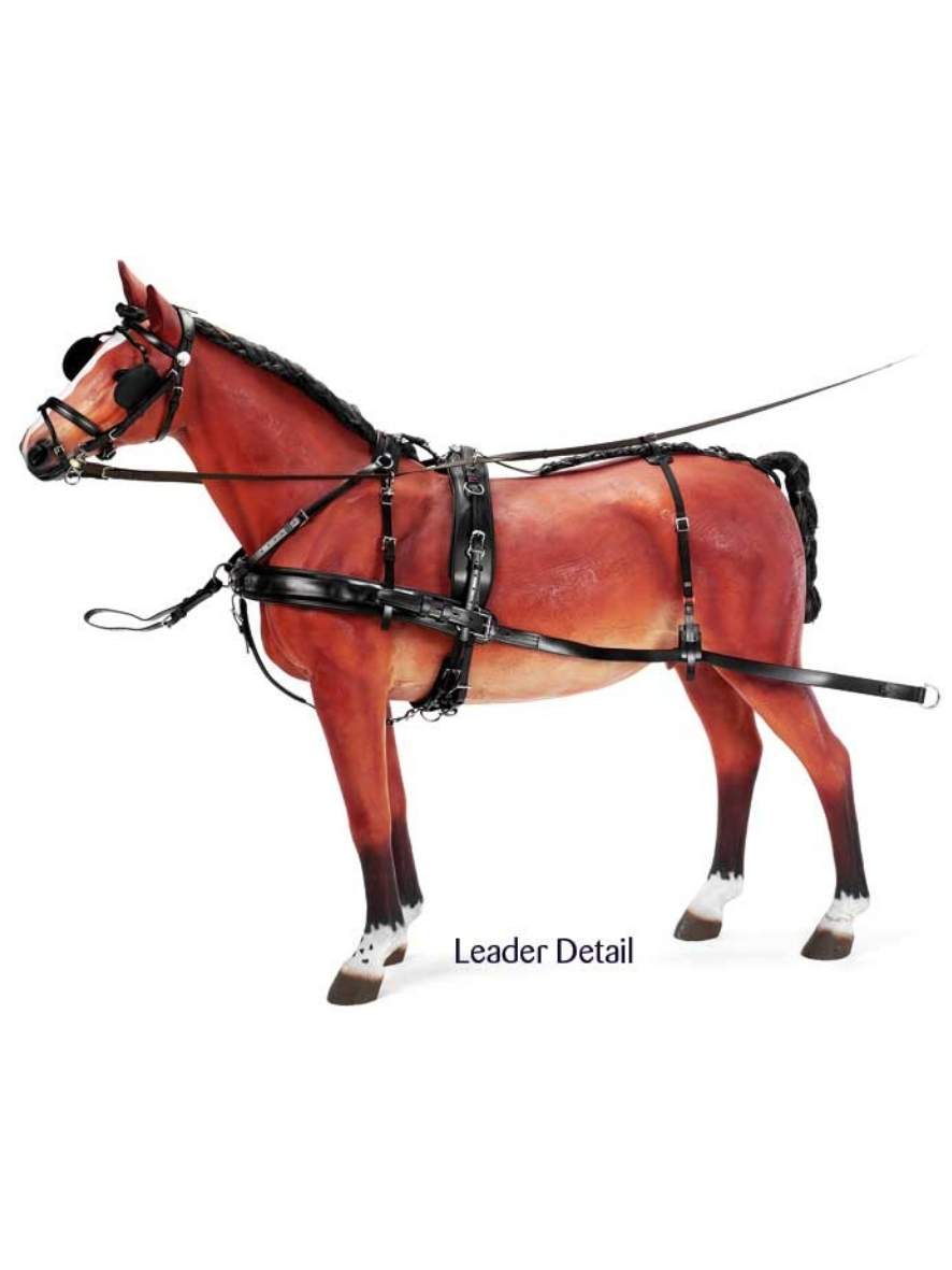 ZILCO Pferdegeschirr Brustblatt Vierspänner ELITE