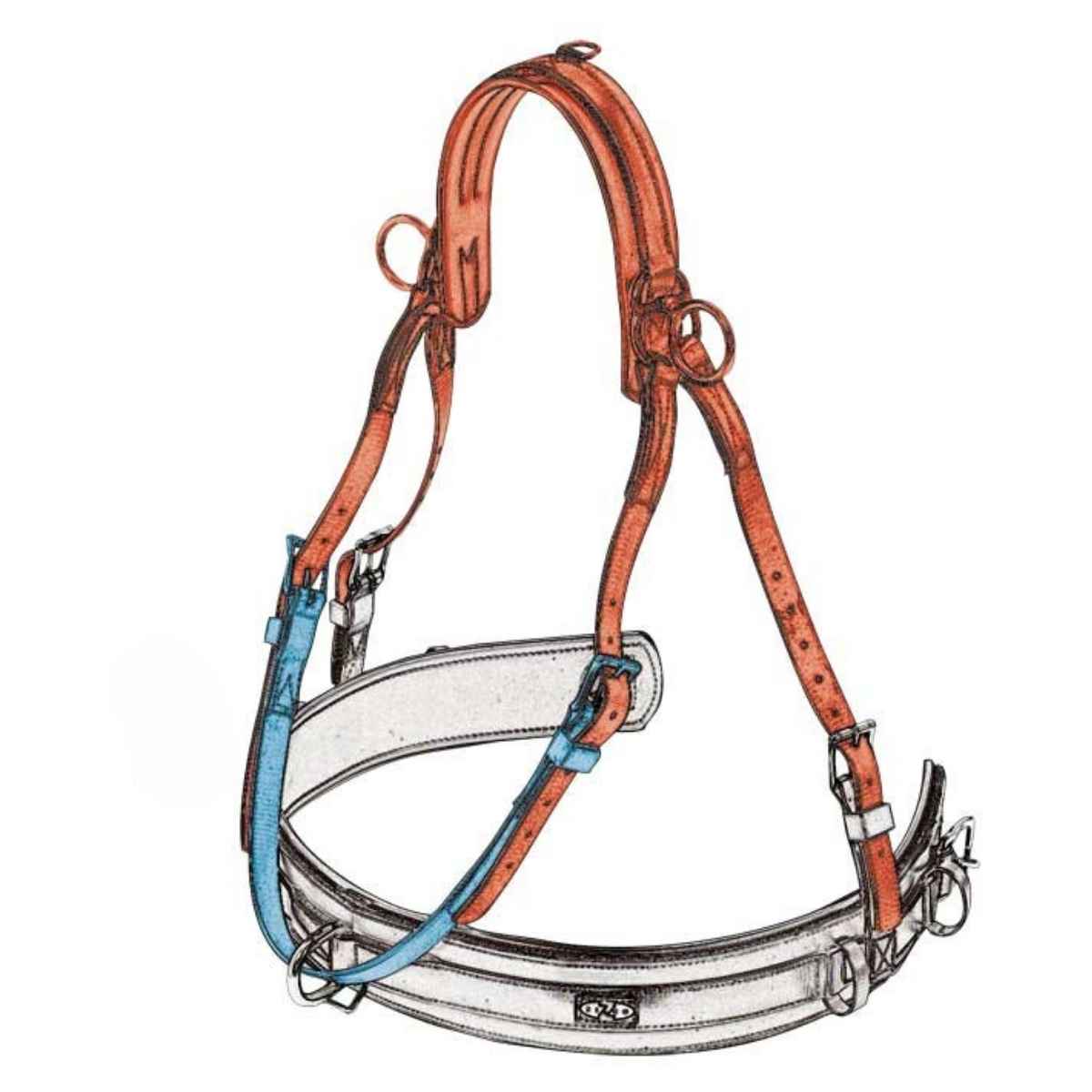 ZILCO Halskoppelriemen CLASSIC