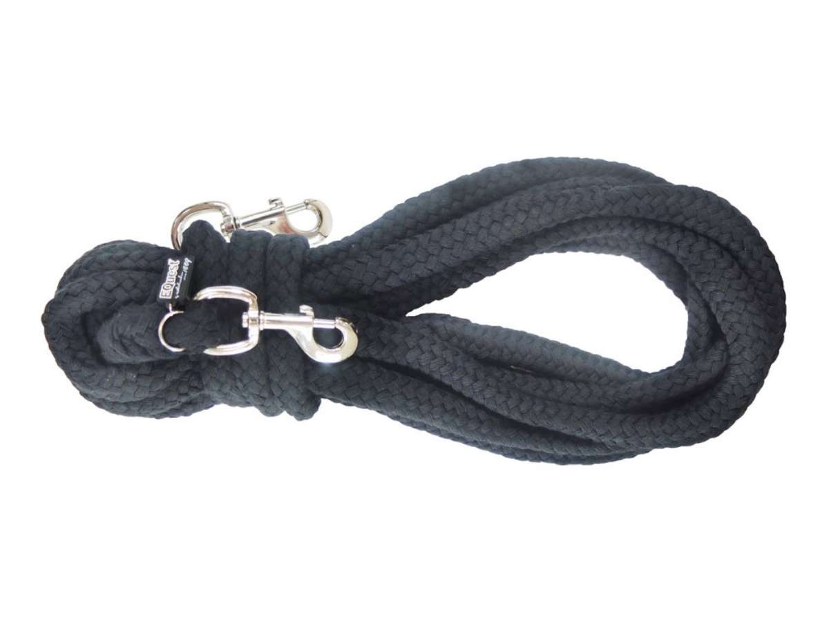 EQuest Doppellonge Soft Touch 16m, schwarz