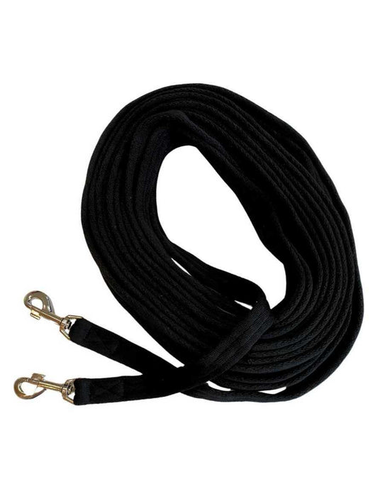 WEISSL Doppellonge SOFT schwarz, 16 Meter 