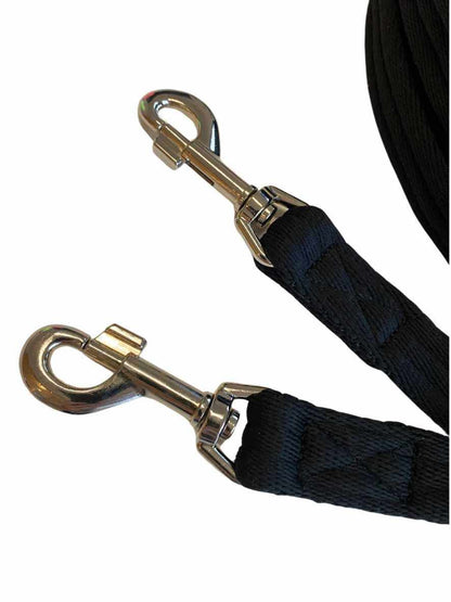 WEISSL Doppellonge SOFT schwarz, 16 Meter 