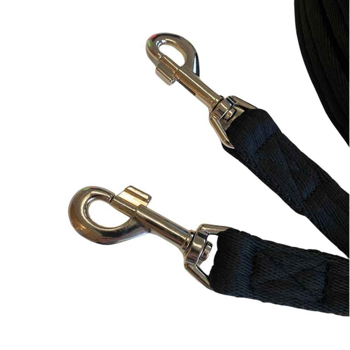 WEISSL Doppellonge SOFT schwarz, 16 Meter 