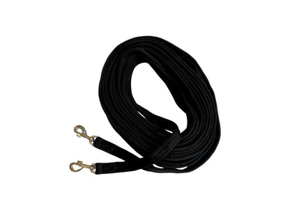 WEISSL Doppellonge SOFT schwarz, 16 Meter 